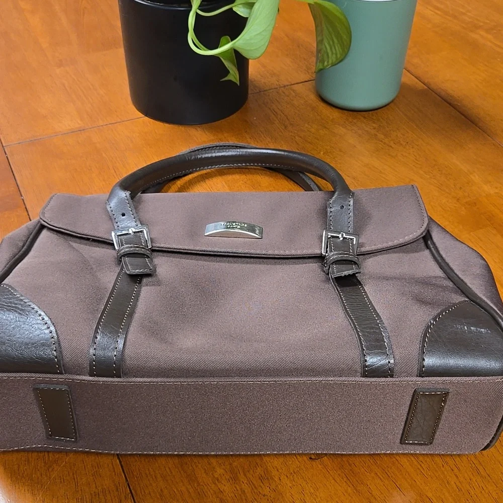Paquetage Brown Canvas/leather Type Bag
